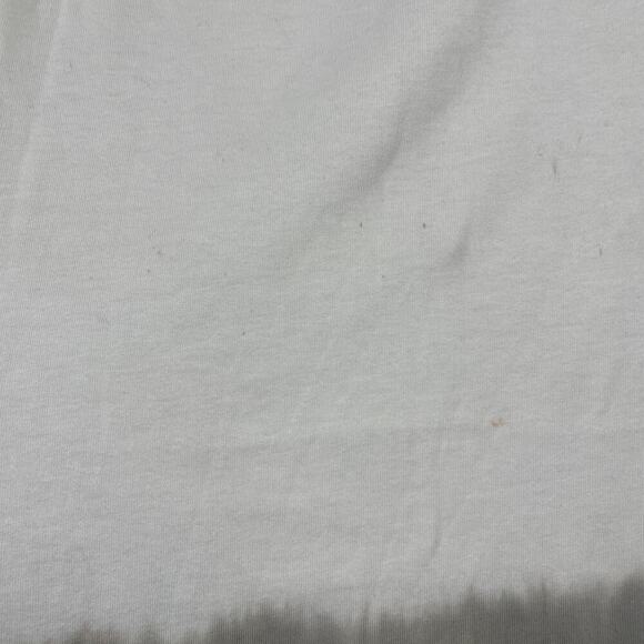 Tonlé XS T-Shirt Mini Dress White Tan Colorblock Cotton Crew Neck Short Sleeves - Picture 9 of 12